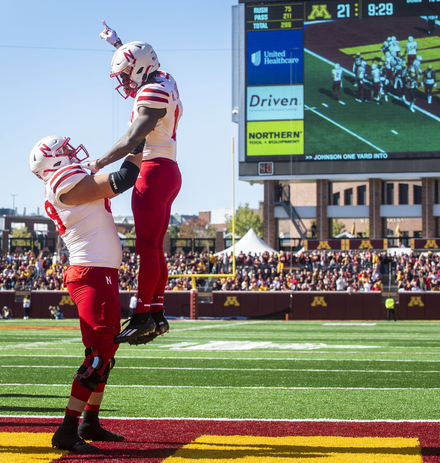 Nebraska vs. Minnesota, 10.16